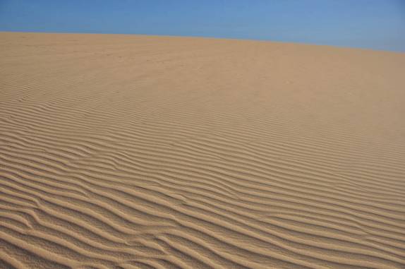 As incríveis dunas na parte norte do deserto na península La Guajira, na Colômbia